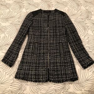 Zara tweed coat